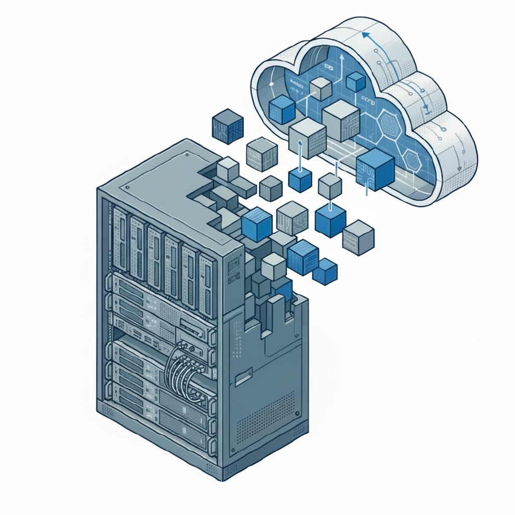 Server Backup — data center sicuro con storage decentralizzato